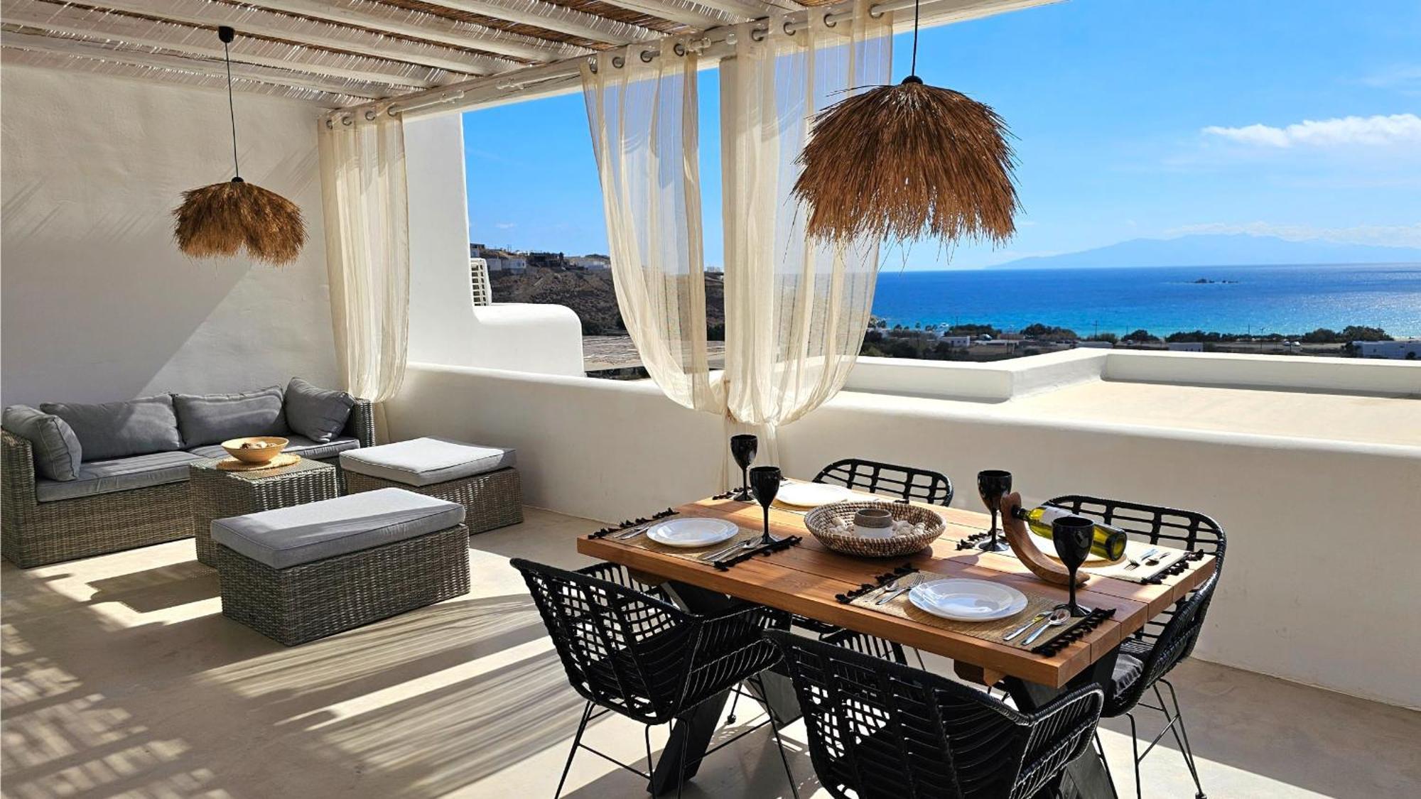 Mykonos4Islands Seaside Homes And Suites Kalo Livadi Rom bilde