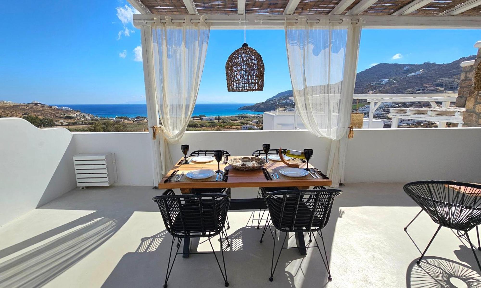 Mykonos4Islands Seaside Homes And Suites Kalo Livadi Rom bilde